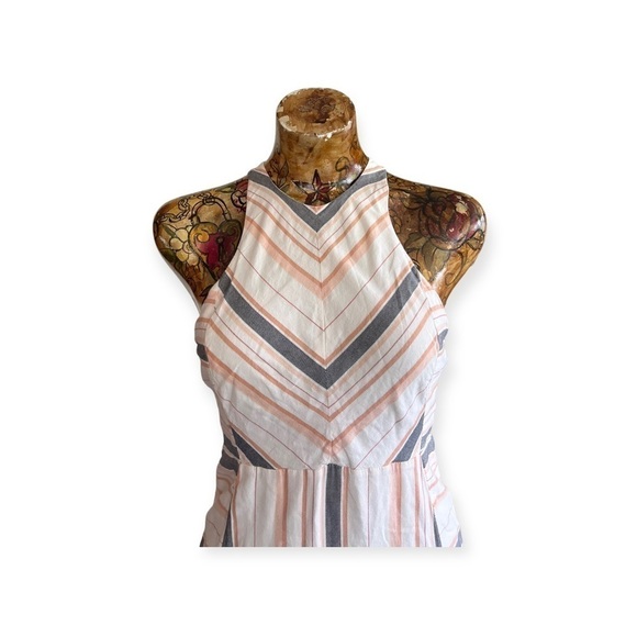 TJD maxi dress sleeveless striped XS - Picture 2 of 6